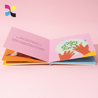 Impresión de Libros Infantiles, Primer Libro de Cartón en Inglés, Libros Educativos de Aprendizaje Temprano para Niños
