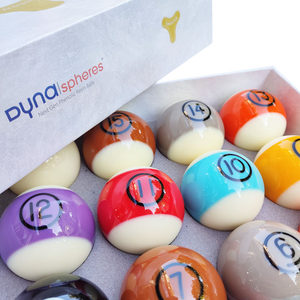 Bolas de Billar de Resina de Tungsteno Dynaspheres - Juego Completo de Bolas de Billar de Resina para Torneos y Entrenamiento - Product Image 2