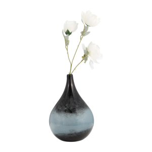 Vaso rotondo in vetro decorativo da tavolo per soggiorno, decorazioni per la casa, tavolino da caffè, sala da pranzo - Product Image 2