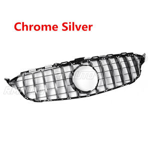 Grilles de calandre de voiture de haute qualité, mailles de pare-chocs avant pour Mercedes Benz W205, look AMG C200 C250 C300 C350 2015-2018 - Product Image 4