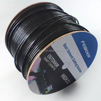 Câble Réseau Extérieur Cat6 305m 1000ft 23AWG CCA/Cuivre Pur UTP/FTP Étanche Testé Fluke Câble Ethernet