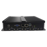 Mini PC industriel sans ventilateur Shineman Intel Core I3-6006U 6*COM 2*USB3.0 4K HD Double LAN DDR4 Compatible Prises JP/AU/US/CN/EU Nouveau