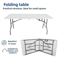 Table et chaise pliantes extérieures portatives avec la caractéristique de levage pour l'usage de stalle de ménage