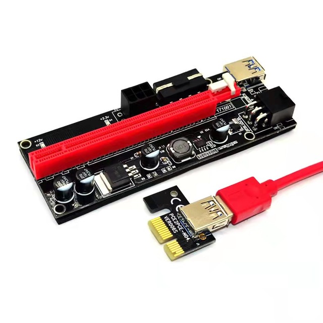 riser ver009s pcie 1x to 16x riser Extension USB 3.0 Cable 009S