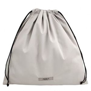 Bolsa de Algodón de Alta Calidad con Cordón para Zapatos, Bolsa de Lona para Guardar Zapatos de Viaje con Impresión de Logotipo Personalizado - Product Image 3