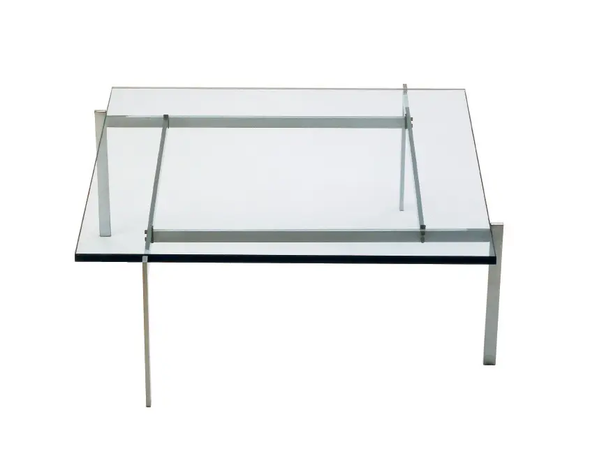 الحديثة تصميم طاولة القهوة طاولة جانبية الزجاج المقسى أعلى إطار من الاستانلس ستيل المعيشة غرفة الأثاث