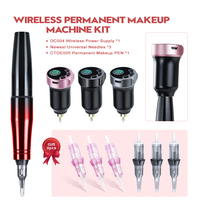 Biomaser Fournitures de Maquillage Permanent ctge005 dermografo tatouage kit de stylo de maquillage permanent microblading peau aiguilles à sourcils stylo