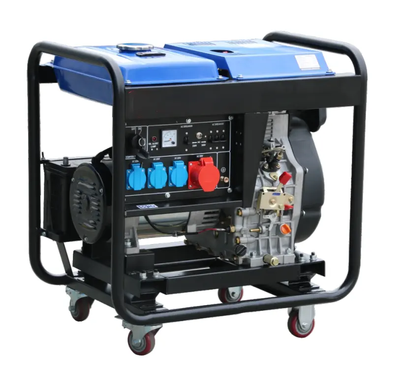 Grosir Mesin Pendingin Udara 198 7.5 Kva Harga 10kw 2 Silinder Generator Diesel Set Bensin Berpendingin Udara