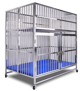 LIZE Cage pour animaux de compagnie intérieure et extérieure en acier inoxydable de qualité très résistante Cages pour chiens de reproduction - Product Image 1