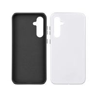 Coque arrière double couche par sublimation 3D 2-en-1 en TPU et PC vierge pour téléphones mobiles Samsung Galaxy S23 FE S23 Ultra S23