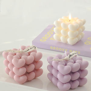 <span class=keywords><strong>Cubo</strong></span> <span class=keywords><strong>de</strong></span> cera geométrico hecho a mano creativo al por mayor, vela perfumada <span class=keywords><strong>de</strong></span> <span class=keywords><strong>Rubik</strong></span> en forma <span class=keywords><strong>de</strong></span> corazón para decoración del hogar, fragancia <span class=keywords><strong>de</strong></span> Pascua <span class=keywords><strong>de</strong></span> Acción <span class=keywords><strong>de</strong></span> Gracias - Product Image 3