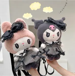 Мультяшный аниме милый плюшевый рюкзак на заказ Животные Плюшевый кукольный рюкзак игрушки Куроми моя мелодия рюкзак для школы