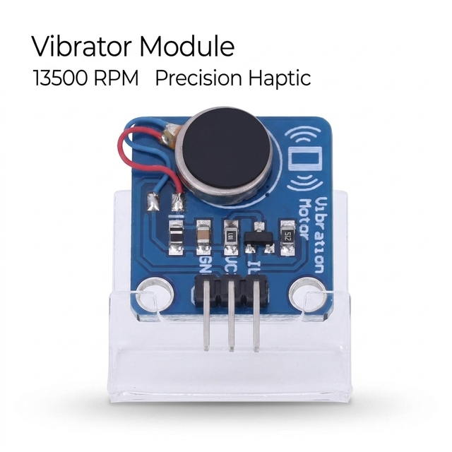 3V Micro Dc Vibration Motor 13500RPM Permanent Magnet Vibrator Module for Mobile Phone Haptic Feedback and Wearable Devices