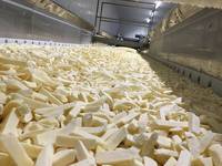 Ligne de production de chips de pommes de terre professionnelle au prix d'usine, ligne de production automatique de frites
