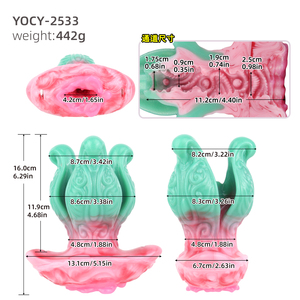 Anal and Genital Cross Dressing Anal Plug Masturbator Series Unisex Fantasy Anal Plugs and Interactive Sex Toys for Couples - Product Image 6