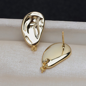 Boucles d'oreilles baroques en argent S925 pour femmes, 8-14 perles, bijoux de déformation, accessoires de bricolage, cheveux suspendus avec une forme unique - 3949 - Product Image 1