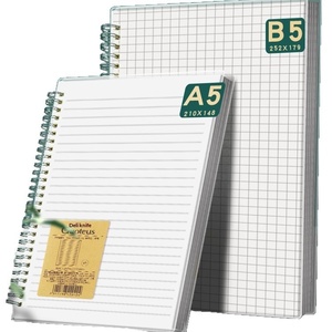 Cuaderno Espiral Deli LPA580-02 Cuadriculado/Rayado Transparente con Espiral B5 <span class=keywords><strong>de</strong></span> Alta Calidad Personalizable, Regalo para Estudiantes, Papelería - Product Image 5