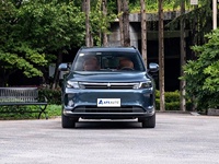 2024 AITO M7 SUV luxe électrique quatre roues motrices transmission automatique R20 pneus sièges en cuir virage à gauche foncé Euro 6 Standard