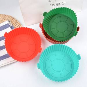Olla de Silicona Personalizable de 6.5 o 8 Pulgadas, Reutilizable, Antiadherente, Resistente al Calor, Apta para Alimentos, para Freír al Aire - Product Image 3