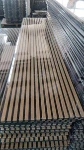 Panneaux muraux acoustiques élégants en MDF Modèle 3D de haute qualité Installation moderne et facile Absorption du son écologique à des fins décoratives - Product Image 6