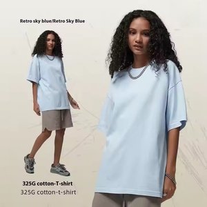 Camisetas de Manga Corta para Hombre, Colección de Verano, 100% Algodón Tejido, Anti-Pilling, Lavado Retro, Estilo Americano, Corte Holgado, Estampadas - Product Image 1