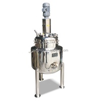 Réacteur sous vide en acier inoxydable de 10 L pour dispersion rapide de liquides chimiques en laboratoire, avec moteur