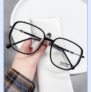 <strong>Fashion</strong> Glittering Powder Durable Alloy Flexible TR90 Large Frame Anti Blue Light Sunglasses Reading <strong>Glasses</strong> for Men Women - Product Image 4