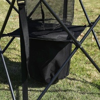 Table pliante portable d'extérieur avec porte-gobelet et sac isotherme, table de camping pliable pour barbecue, pique-nique, camping