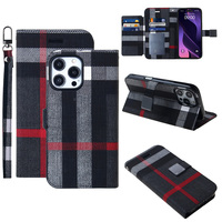 Étui de téléphone personnalisé en cuir PU de luxe haut de gamme, résistant aux chocs, avec anneau magnétique, couleur personnalisée, universel