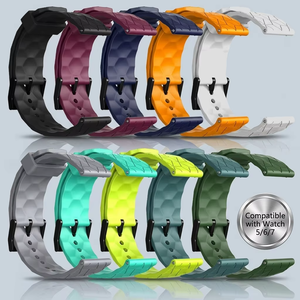 Correa de reloj de silicona suave a <span class=keywords><strong>precio</strong></span> de fábrica para 5/<span class=keywords><strong>6</strong></span>/7, venta al por mayor para reemplazo de Galaxy <span class=keywords><strong>Watch</strong></span> - Product Image 5