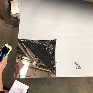 Feuille décorative de plaque en acier inoxydable AISI 201 304 316 420 or rose bleu super miroir finition 8K - Product Image 1