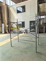 Andamios Italianos de Alta Resistencia con Estructura Galvanizada Q235 Q345, Sistema de Andamios con Escalera en Forma de H para Construcción