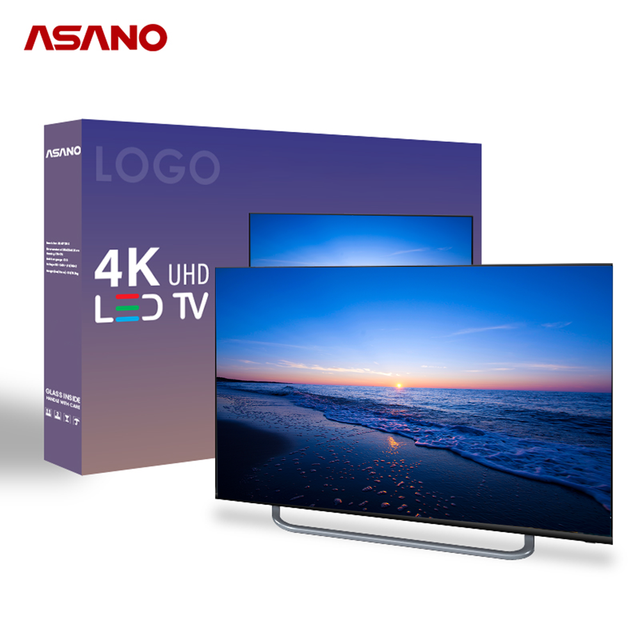 China Hotsale Uhd Frameless Design Tft 1080P Display Led Tv 32 43 50 55 Inch Screen Smart Led Television