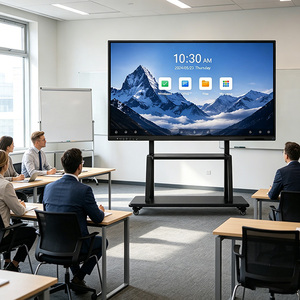 Pizarra Interactiva Full HD de 55 Pulgadas, 20 Puntos Táctiles, Sistema Operativo Android, Pizarra Digital, Dispositivo de Enseñanza Inteligente para el Aula - Product Image 1