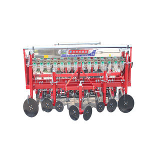 Plantador de trigo portátil <span class=keywords><strong>para</strong></span> agricultura, máquina de siembra de maíz de 14 filas, taladro, siembra y fertilizante - Product Image 1