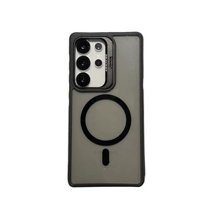Étui magnétique pour objectif <span class=keywords><strong>Samsung</strong></span> S25 Ultra, coque de protection antichute bicolore S26, protection pour téléphone S24 - Product Image 2