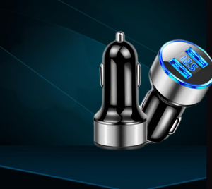 Chargeur de voiture Offre Spéciale Écran d'affichage numérique Articles divers ménagers - Product Image 1