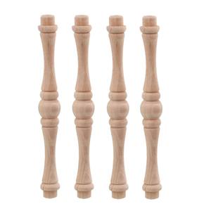 Houten baluster, onbewerkt hout, natuurlijke uitsparing, houten spindel - Product Image 6