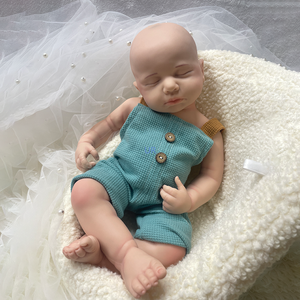 20 Pouces 3 kg Réaliste Ultra Douce Guimauve Silicone Poupée <span class=keywords><strong>Reborn</strong></span> Bébé Fille - Affichage Vitrine Accrocheur pour Magasins de Jouets pour Enfants - Product Image 5