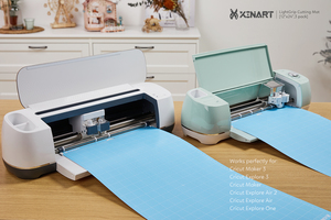 Tapis de coupe Xinart Light Grip pour machine à <span class=keywords><strong>Cricut</strong></span>/Explore Air 2/Air/un tapis de coupe adhésif (12x24 pouces, 1 pièce) - Product Image 2