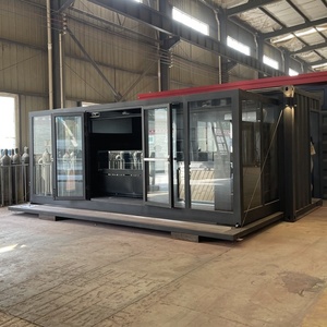 Container Espandibile da 20 Piedi <span class=keywords><strong>per</strong></span> Caffetteria, Negozio, Chiosco Modulare Prefabbricato, Bar <span class=keywords><strong>Mobile</strong></span> Pop-up <span class=keywords><strong>per</strong></span> Attività Commerciali su Strada - Product Image 3