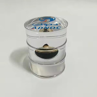 Trophée en acrylique personnalisé LANDU avec goutte d'huile, récompenses en résine solide transparente, presse-papier fabriqué en Chine, moulé pour souvenir