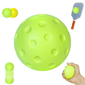 Pelotas de Espuma de 74 mm sin Bordes, Impermeables, para Práctica de Pickleball, Rebote Silencioso, Espuma de PU Directa - Product Image 2