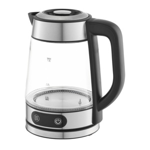 1.8L Cordless Electric Glass Tea Pot 2200W <strong>Kettle</strong> with Fast Temperature Control and Automatic Shut for Kitchen or Hotel Use - Product Image 5