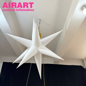 ของตกแต่งงานปาร์ตี้มีดาวเป่าลมสีชมพูสำหรับแขวน - Product Image 6