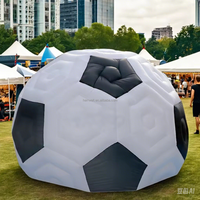 Tente de dôme de football de sports de football en plein air tente gonflable pour le doom de football d'air de terrain de football avec le ventilateur pour des ventes