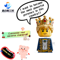 Créez vos propres mini-figurines : personnages personnalisés, logo artistique, multicolores, série de films de collection en édition limitée Be the Creator