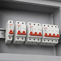 1P 2P 3P 4P Miniature Circuit Breaker MCB AC 1A 2A 3A 4A 5A 6A 10A 16A 20A 25A 32A 40A 50A 63A DIN Rail KNB2-63S1 CE CB IP20