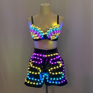 Ropa Interior Brillante para Colgar en el Cuello, Sexy y Colorida, con Luces Intermitentes, para Mujer, para Fiestas, Discotecas, Festivales, Actuaciones, Accesorios Divertidos - Product Image 5
