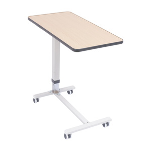 Xách tay hiện đại đa chức năng bệnh viện trên giường bảng với điều chỉnh chiều cao và bánh xe vật liệu gỗ - Product Image 2